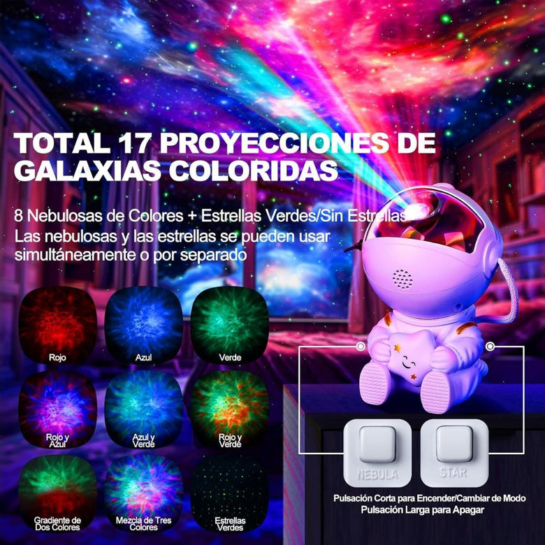 PROYECTOR DE ESTRELLAS ASTRONAUTA